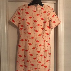 Kate Spade Wild Side Flamingo Dress